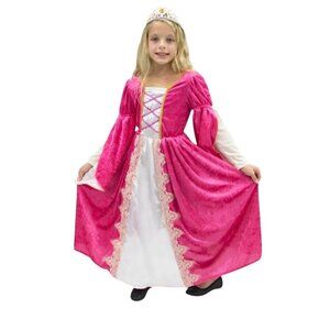NWT Hauntlook Girl's Regal Queen Halloween Costume Size 5-6 Holiday Party